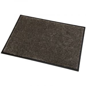 Tapis Int&eacute;rieur Anti-Poussi&egrave;re Ultra Absorbant Hawaii Couleur: BRUN - Conditionnement: 40X60