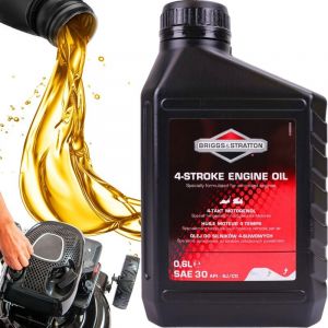 Huile moteur pour tondeuse à gazon BRIGGS&STRATTON SAE30 0,6L moteur 4 temps