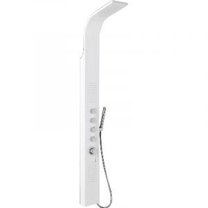 Metaform Mod Danubio colonne de douche murale blanche salle de bain tourbillon