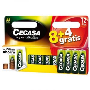 Pile Alcaline Lr06 Aa Bl 8+4 - 1,5 V