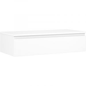 Mexen Orio meuble de salle de bain sous-lavabo 100 cm avec plateau, 1 tiroir, blanc mat - 91A10-10023-1-BFC01