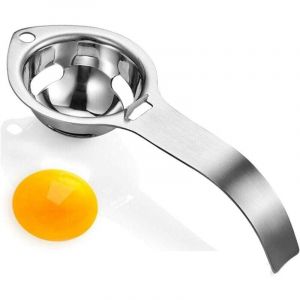 UlisemS&eacute;parateur Oeuf Inox Acier Inoxydable S&eacute;parateur d'oeufs Gadget de Cuisine S&eacute;parateur Blanc de Jaune d'oeuf Blanc d'oeuf Jaune S&eacute;parateur Outil