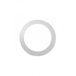 Joint blanc pe pour bonde d'évier Lira 109x85x2