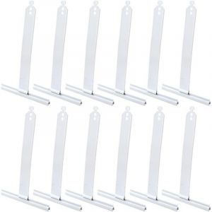 12pcs Ressort de Suspension de Volet,Attache Tablier Volet Roulant, Attache Volet Roulant Electrique,Ressort de S&eacute;curit&eacute;, Agrafe Volet Roulant de