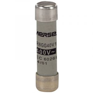 fusible cartouche - 8 x 31 - gg - 16a - 400v - avec indicateur - boite de 10 - mersen y214105