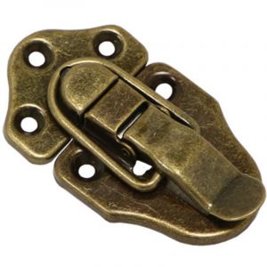 Frixovel - 8 Fermoir à Bascule loquets Verrou à Bascule Fermeture a Levier Fermeture pour Coffret à Bijoux Coffrets Cadeaux Coffre à Outils Valise et