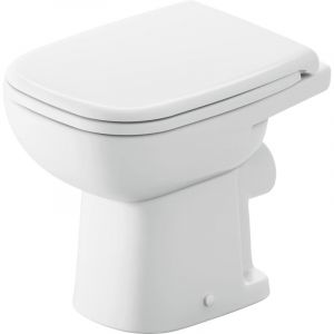 Duravit - D-Code wc sur pied Compact, chasse d'eau basse,
