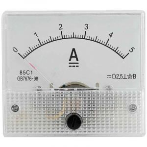 (Amp&egrave;rem&egrave;tre 5A) Amp&egrave;rem&egrave;tre et voltm&egrave;tre analogique de Tension, Amp&egrave;rem&egrave;tre et Voltm&egrave;tre Actuel du Courant analogique 85C1 de CC