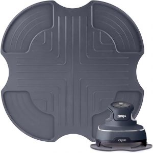 Tapis silicone r&eacute;sistant chaleur friteuse air Ninja Crispi 3,8L 4-en-1 FN101EUGY, protection antid&eacute;rapante plan de travail