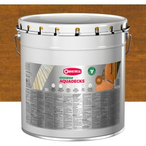 Owatrol - Saturateur Mat Aquadecks Tous Bois Conditionnement: 20L - Couleur: teck