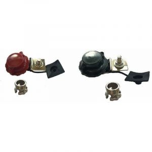 RKG - Cosse de batterie plate + / - griffe type renault peugeot type arelco