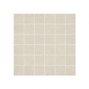 Carrelage grès cérame effet béton brut CHICAGO Mosaïque 5x5 cm Bone - Naturel - boîte de 0.45 m2 - Mosaïque 5x5 cm Bone - boîte de 0.45 m2 - Mosaïque