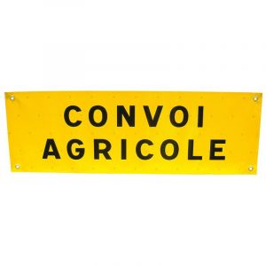 Panneau Convoi Agricole - Tissu - 1200x400 mm