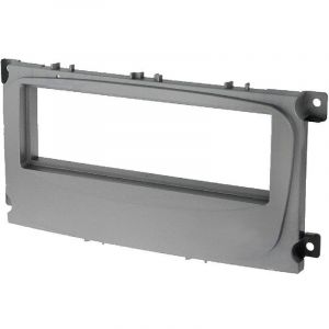 Facade autoradio FA213A compatible avec Ford C-Max Focus Galaxy Mondeo S-Max 08-15 - Argent