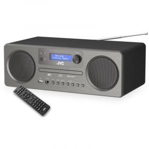 Lecteur tout-en-un JVC avec radio, DAB+, Bluetooth, AUX, USB et t&eacute;l&eacute;commande