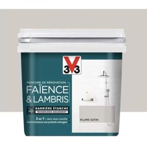 Peinture De R&eacute;novation V33 Fa&iuml;ence & Lambris Plume 0,75 L
