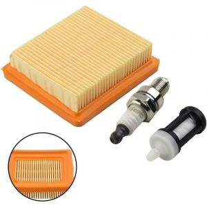 Convient pour : Kit de r&eacute;paration - Filtre &agrave; air 4180 141 0300, Filtre &agrave; air KM91R KM131 FS89 et CMR6H - Bougie d'allumage 91 FS111 FS131 FS235,