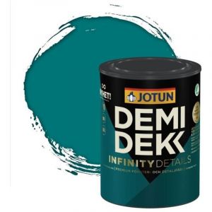 JOTUN - Peinture Bois, Lasure Opaque Satin&eacute;e - RAL 5021 - Bleu D'eau - 0,75L