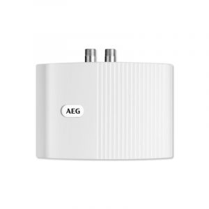 Le Sanitaire - aeg 189554 mth 350 petit chauffe-eau instantané circuit ouvert à écoulement libre 3,5 kw 230 v blanc