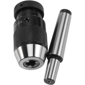 Tlily - Mandrin Sans Clé 1-16Mm B18 + MT3 M12 Arbre CôNe Morse DIN228A