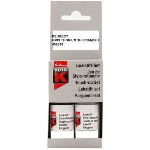 Stylo de retouche peinture Auto-K teinte constructeur Gris Thorium KTH/MO9H Peugeot/Citroen
