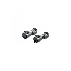 Bouton Argent Push and Open 12Na - couleur argent art.12NA