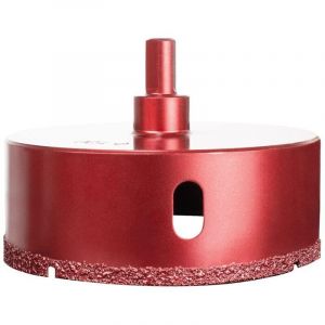 Diamant&eacute;s Scie Cloche Foret, Coupe-Trou de Performance pour Verre/Tuile/Granit/Marbre (100mm)