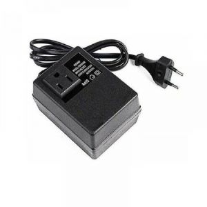 Bazywtyh - Convertisseur de Tension 200W Transformateur eu Vers us Transformateur Abaisseur 220V Vers 110V Adaptateur de Voyage Monophas&eacute; Prise eu