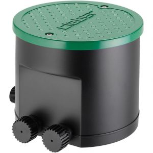 Claber - Hydro-4, regard pré-monté IP68 avec programmateur et électrovannes pour système d'arrosage