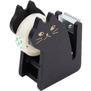 Devidoir Ruban, Forme de Chat Devidoir Ruban Bureau, Livr&eacute; avec 1 Rouleau de Ruban Adh&eacute;Sif, Ruban Devidoir pour Outils de Bureau, Accessoires de