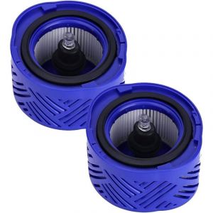 Lot de 2 filtres HEPA de rechange pour moteur arrière d'aspirateur Dyson V6 DC58 DC59 DC62 DC72 DC74 SV03 SV04 SV05 SV06 SV07 SV08 SV09 Absolute