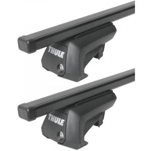 Thule - Barres de toit Fiat Doblo (02/10-) SquareBar Acier