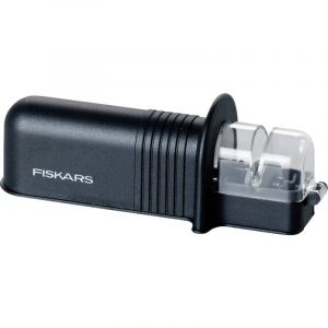 Fiskars - 1065598 Aiguiseur de couteau rouleau- Essential