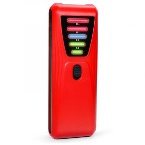Détecteur de rayonnement électromagnétique pratique, testeur EMF portable, compteur EMF portable à 5 LED, gaussmètre, testeur de champ magnétique
