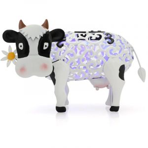 Lumière Solaire de Vache, Lumière Changeante de Couleur de Lumière de Jardin Solaire, Lumière Solaire de Vache Marguerite, Ornement de Décor de