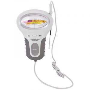 Testeur de Chlore et de PH CL2 avec Sonde, L'Instrument de Test Qualit&eacute; de L'Eau de Piscine Utilis&eacute; Pour Surveiller la Valeur du Ph et le Niveau de