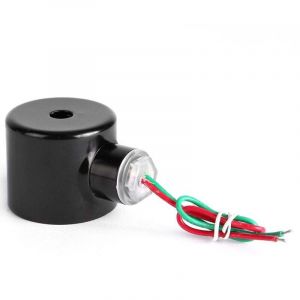 Bobine d'électrovanne AC220V, bobine en cuivre, série 2W, filetage femelle industriel, accessoires à mouvement direct (AC220V) - Ulisem