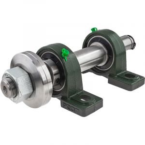 Kit de base pour scie circulaire (circulaire / transversale) avec support de 30 mm / filetage &agrave; gauche / 300 mm / bas&eacute; sur des roulements UCP207