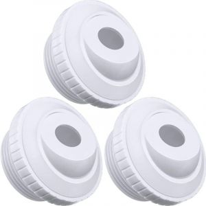 Jet de Retour de Piscine - 3 Pièces Buse de Piscine Spa Sortie Deau Buse de Retour Massage Baignoire Buse Raccord de Jet de Retour Accessoires de