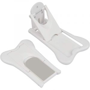 2 pcs Bloque porte coulissante, verrouillage de s&eacute;curit&eacute; pour b&eacute;b&eacute; bloque-fen&ecirc;tre placard serrures s&eacute;curit&eacute;, bloque fenetre sans percage