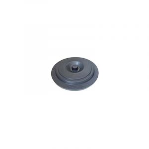 Couvercles Pour Poubelles Avec Poign&eacute;e Centrale Noir - 50 - 75 lt