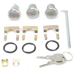 TONYSA Cylindre de verrouillage de porte et ajustements de cl&eacute; pour Chevrolet Camaro 654394765282