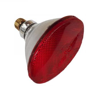 Ampoule Halog&egrave;ne PAR38 ir 100W E27 230V Rouge - Philips