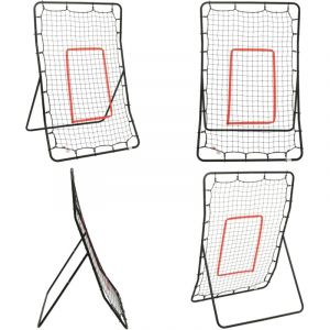 Vidaxl - Rebondisseur de softball 88x79x137 cm Acier - rebondisseur de softball - rebondisseurs de softball - Home & Living - Noir