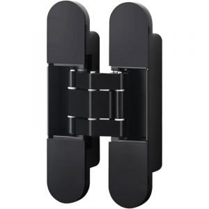 Charnière de porte invisible, charnière dissimulée réglable en trois dimensions, charnière croisée pliante, accessoires de porte en bois, charnière