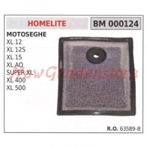 HOMELITE filtre &agrave; air XL 12 12S 15 AO motor saw 000124
