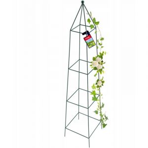 Kadax - Pergola de Jardin Pyramide pour Rosiers Grimpants 120 cm