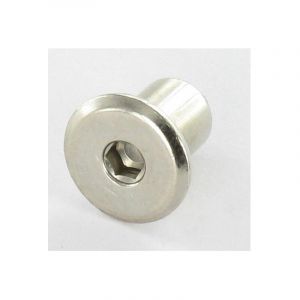 Combifix Ecrou relieur Tête plate Diamètre de tête: 15 Diamètre du corps 9 Longueur sous tête 12 M6 Clé de 4 HC4-200 pièces
