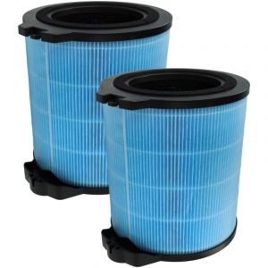 Vhbw - 2x Filtres hepa H12 compatible avec Hoover HHP30C011, h-purifier 300 purificateur d'air - Filtre de rechange avec charbon actif intégré
