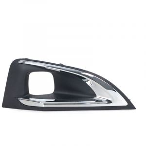 Couvercle de Phare Antibrouillard Calandre Inf&eacute;Rieure Pare-Chocs Voiture Sans Trou Capteur Garnitures Cache pour 4008 5008 GT Droite